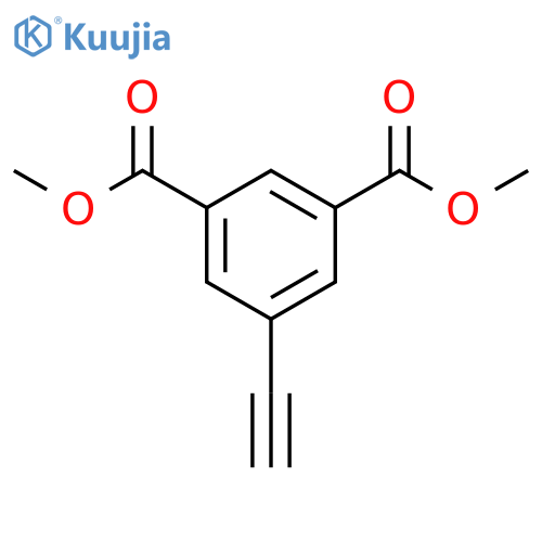 1,3-dimethyl 5-ethynylbenzene-1,3-dicarboxylate structure