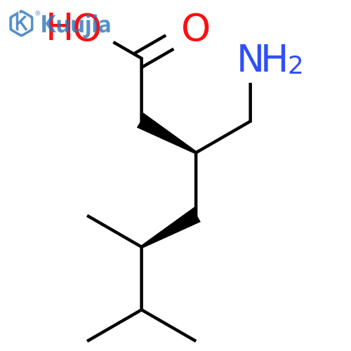 Heptanoic acid, 3-(aminomethyl)-5,6-dimethyl-, (3S,5S)- structure