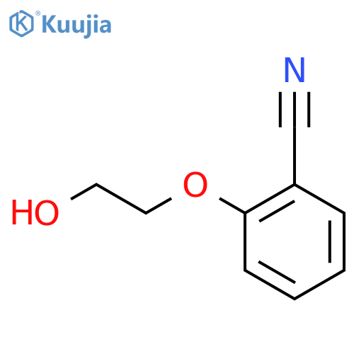 2-(2-Hydroxyethoxy)-benzonitrile structure