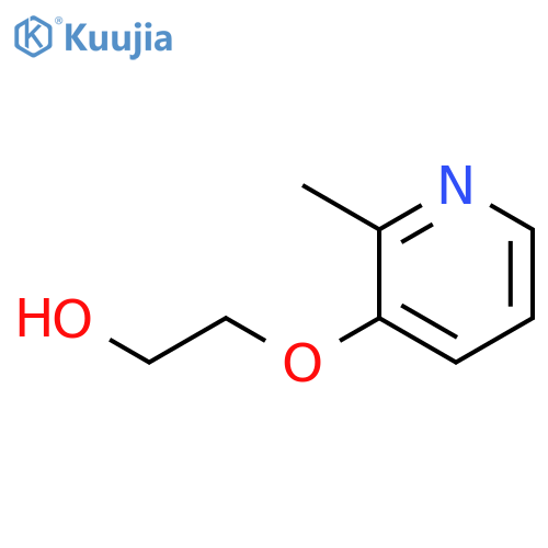 Ethanol,2-[(2-methyl-3-pyridinyl)oxy]- structure