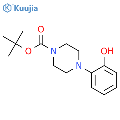 1-(2-Hydroxyphenyl)-4-(tert-butoxycarbonyl)piperazine structure