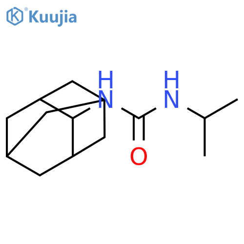 1-(adamantan-2-yl)-3-(propan-2-yl)urea structure