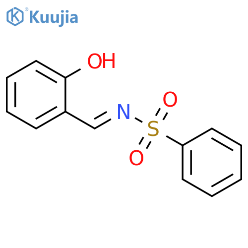 N-[(6-Oxocyclohexa-2,4-dien-1-ylidene)methyl]benzenesulfonamide structure