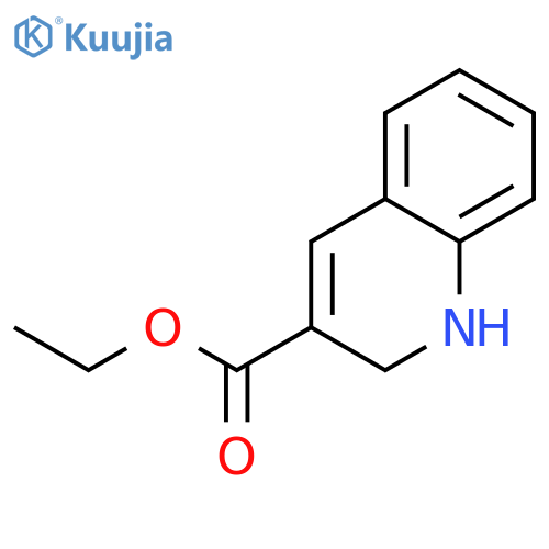 3-Quinolinecarboxylic acid, 1,2-dihydro-, ethyl ester structure