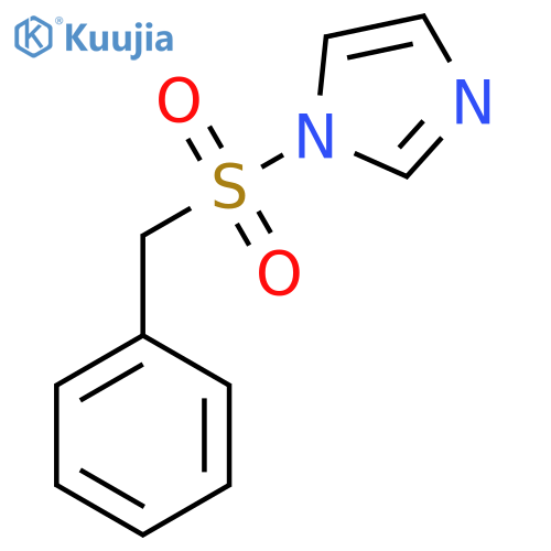 1-phenylmethanesulfonyl-1H-imidazole structure