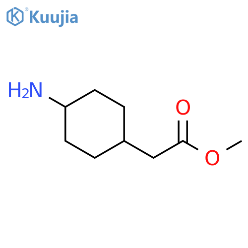 Methyl 2-(4-aminocyclohexyl)acetate structure