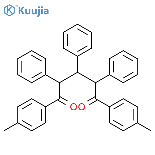 1,5-Pentanedione, 1,5-bis(4-methylphenyl)-2,3,4-triphenyl- structure