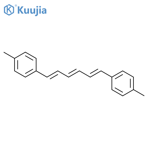 benzene, 1,1'-(1,3,5-hexatriene-1,6-diyl)bis[4-methyl- structure