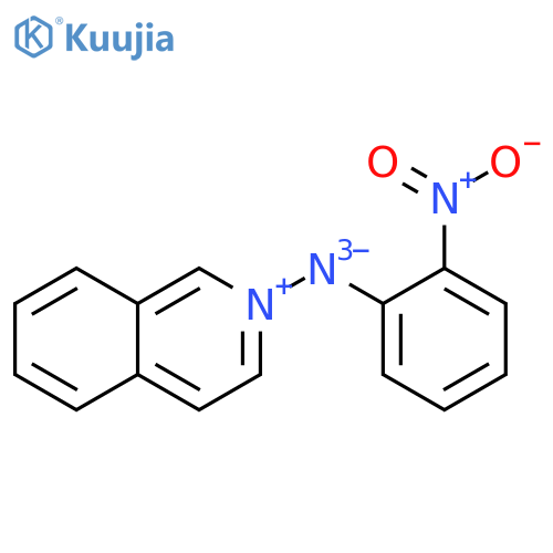 N-(2-Nitrophenyl)isoquinolin-2-ium-2-amine anion structure