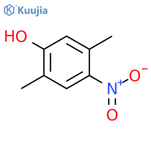 2,5-Dimethyl-4-nitrophenol structure