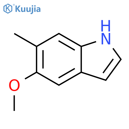 5-Methoxy-6-methyl-1H-indole structure