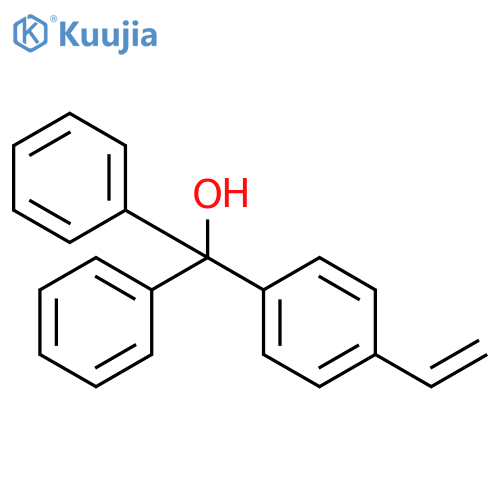 4-ethenyl-α,α-diphenyl-Benzenemethanol structure