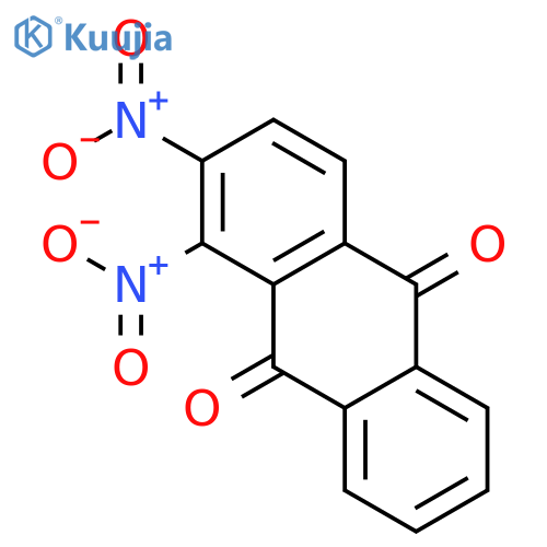 9,10-Anthracenedione, dinitro- structure