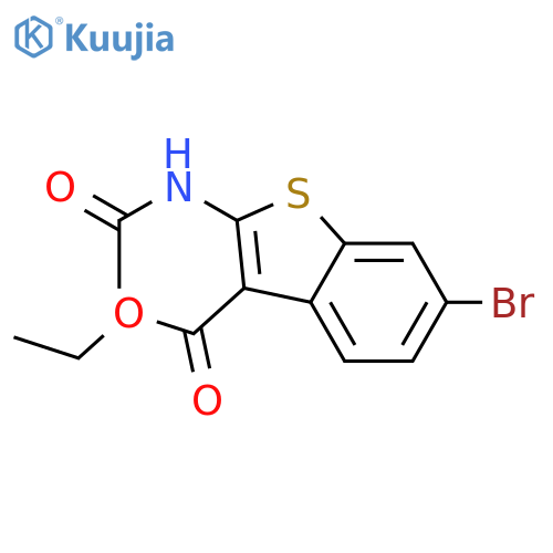 ethyl 2-(acetylamino)-6-bromo-1-benzothiophene-3-carboxylate structure