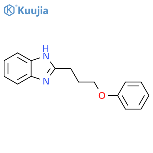 2-(3-phenoxypropyl)-1H-1,3-benzodiazole structure