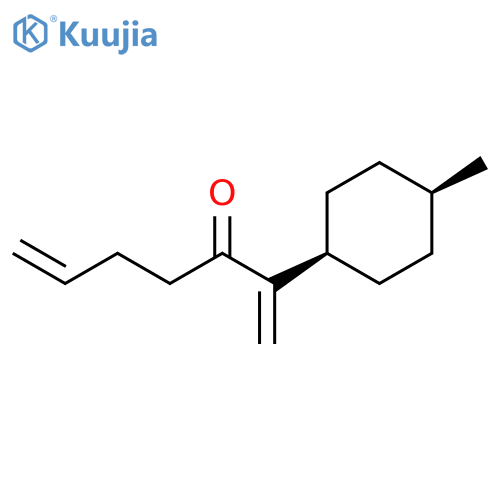 1,6-Heptadien-3-one, 2-(cis-4-methylcyclohexyl)- structure