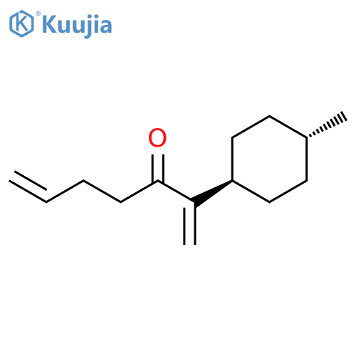 1,6-Heptadien-3-one, 2-(trans-4-methylcyclohexyl)- structure