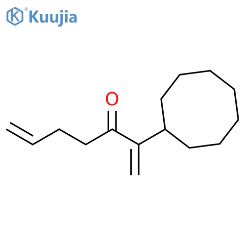 1,6-Heptadien-3-one, 2-cyclooctyl- structure