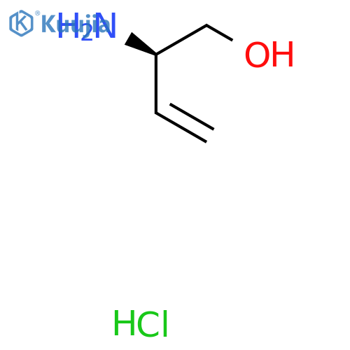 (R)-2-Amino-but-3-en-1-ol hydrochloride structure