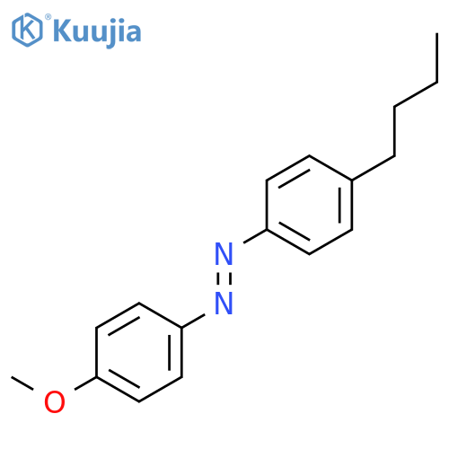 Diazene, (4-butylphenyl)(4-methoxyphenyl)- structure