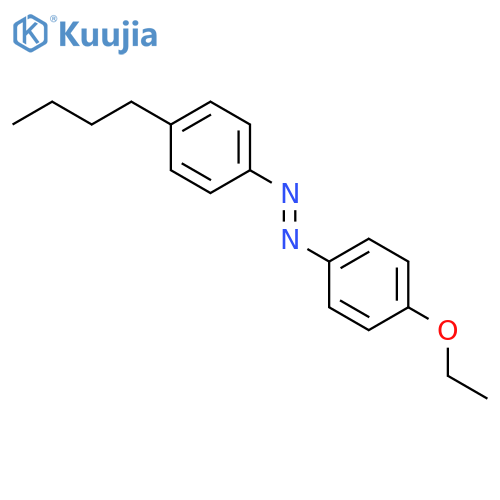 Diazene,(4-butylphenyl)(4-ethoxyphenyl)- (9CI) structure