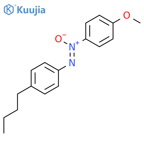 Diazene, (4-butylphenyl)(4-methoxyphenyl)-, 1-oxide structure