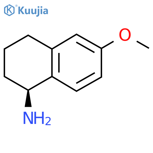 (1S)-6-methoxy-1,2,3,4-tetrahydronaphthalen-1-amine structure