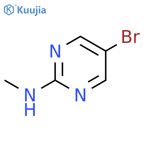 5-Bromo-N-methylpyrimidin-2-amine structure