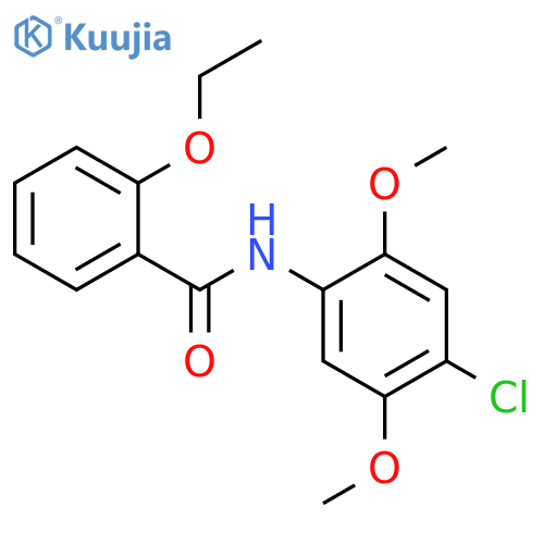 N-(4-Chloro-2,5-dimethoxy-phenyl)-2-ethoxy-benzamide structure