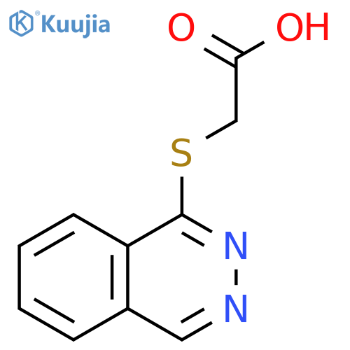(phthalazin-1-ylthio)acetic acid structure