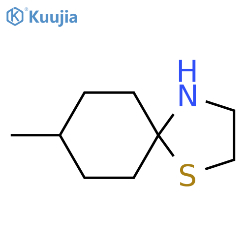 8-Methyl-1-thia-4-azaspiro[4.5]decane structure
