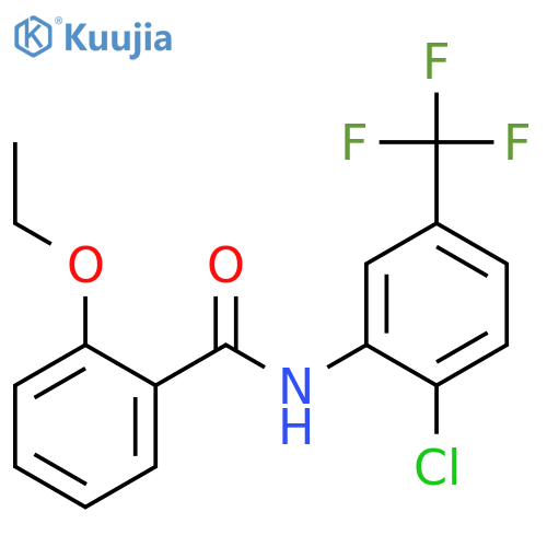 N-(2-Chloro-5-trifluoromethyl-phenyl)-2-ethoxy-benzamide structure