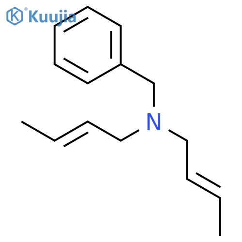 BENZENEMETHANAMINE, N,N-DI-2-BUTENYL- structure