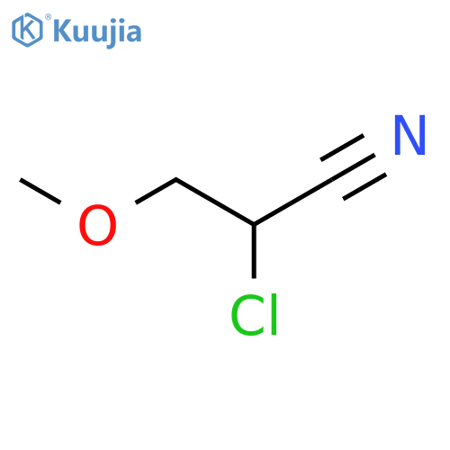2-chloro-3-methoxypropanenitrile structure