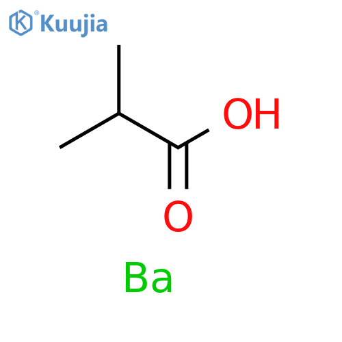 Propanoic acid, 2-methyl-, barium salt (2:1) structure