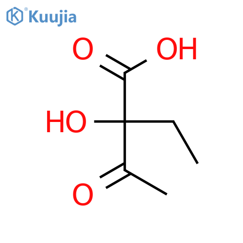 Butanoic acid,2-ethyl-2-hydroxy-3-oxo- structure