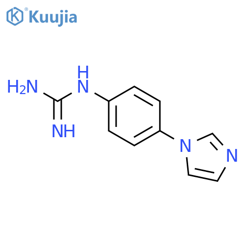 N-[4-(1H-imidazol-1-yl)phenyl]-Guanidine structure