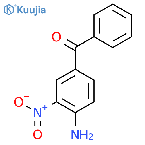 4-benzoyl-2-nitroaniline structure