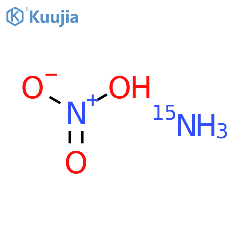 Nitric acid,ammonium-15N salt (8CI,9CI) structure