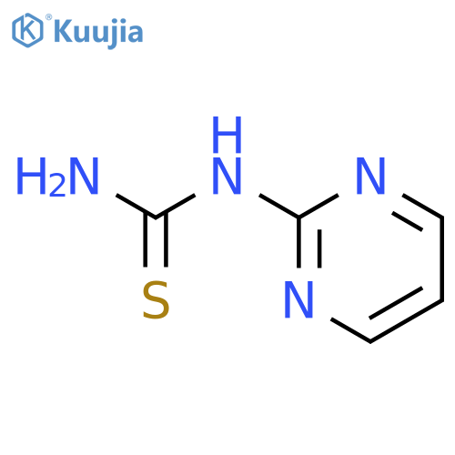 (pyrimidin-2-yl)thiourea structure