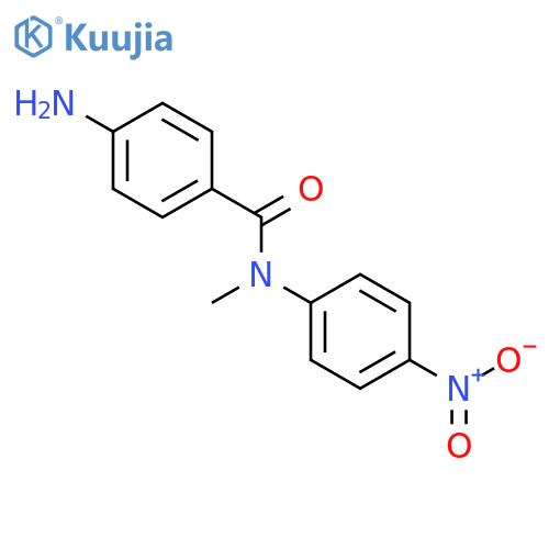 Benzamide, 4-amino-N-methyl-N-(4-nitrophenyl)- structure