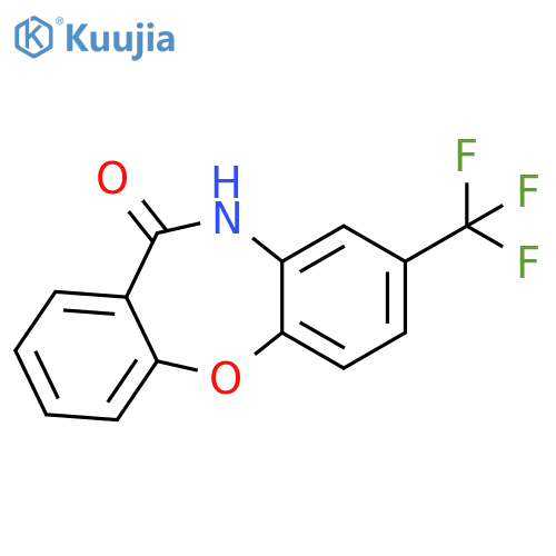 Dibenz[b,f][1,4]oxazepin-11(10H)-one, 8-(trifluoromethyl)- structure