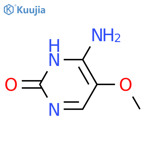 2(1H)-Pyrimidinone,6-amino-5-methoxy- structure