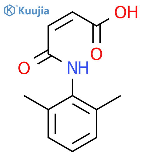 (2E)-4-(2,6-Dimethylphenyl)amino-4-oxobut-2-enoic acid structure