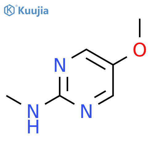 5-methoxy-N-methylpyrimidin-2-amine structure