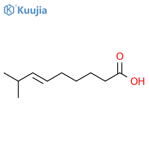 (6Z)-8-Methyl-6-nonenoic Acid (up to 10% trans isomer) structure