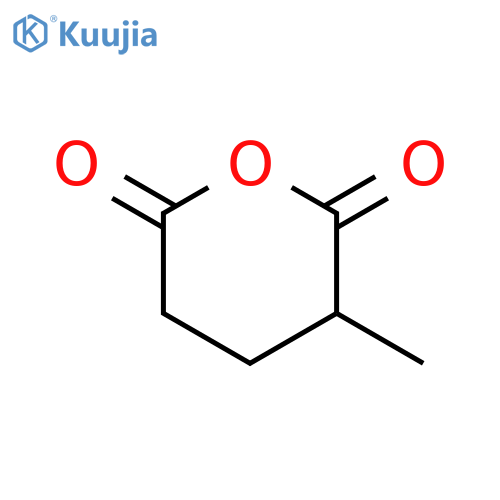 3-methyltetrahydropyran-2,6-dione structure