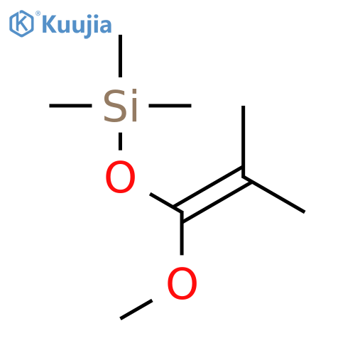 (1-Methoxy-2-methylprop-1-enoxy)trimethylsilane structure