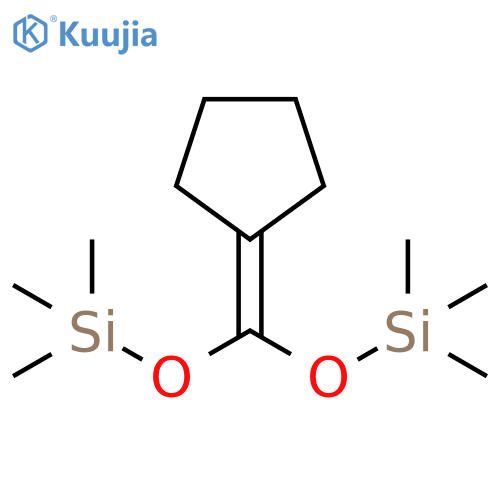 3,5-Dioxa-2,6-disilaheptane, 4-cyclopentylidene-2,2,6,6-tetramethyl- structure