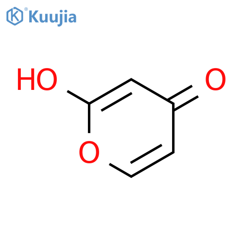 4H-Pyran-4-one, 2-hydroxy- structure